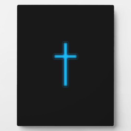 Blaues Kreuz Fotoplatte (Vorderseite)