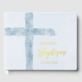 Blaues Kreuz Gästebuch (Vorderseite)