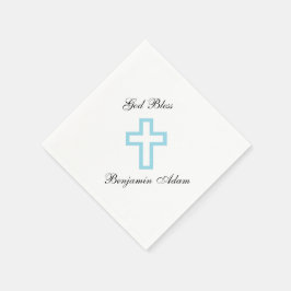 "Blaues Kreuz" Napkins Serviette