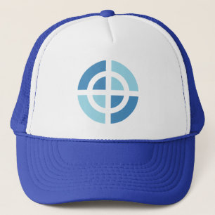 Blaues Kreuz Truckerkappe