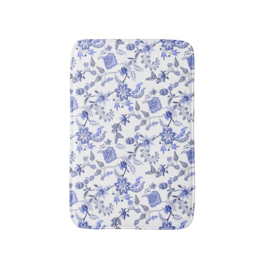 Blaues Land Badematte (Vorderseite Vertikal)