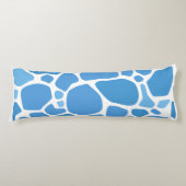 Blaues Langkissen Seitenschläferkissen (Vorderseite)