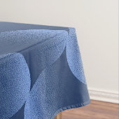 Blaues, lebendiges Muster Tischdecke (Beispiel)