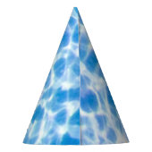 Blaues Leitungswasser Partyhütchen (Rückseite)