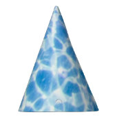 Blaues Leitungswasser Partyhütchen (Rechts)