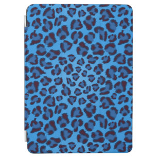 blaues Leopardbeschaffenheitsmuster iPad Air Hülle