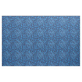 blaues Leopardbeschaffenheitsmuster Stoff (Fat Quarter (45,7 x 55,9 cm))