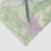 Blaues Libellen-Seidenpapier Seidenpapier (Detail)