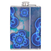 Blaues Licht Flachmann (Rückseite)