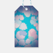 Blaues Licht Geschenkanhänger (Rückseite)