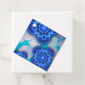 Blaues Licht Geschenkanhänger (Beispiel)