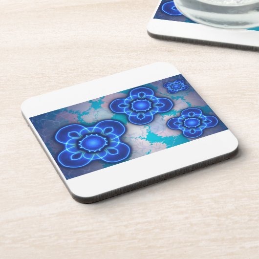 Blaues Licht Getränkeuntersetzer (Linke Seite)