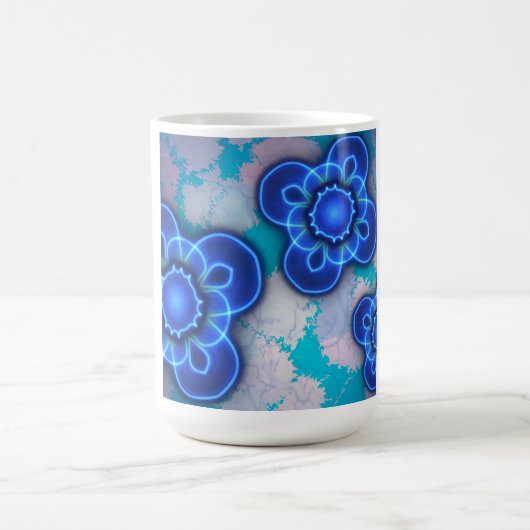 Blaues Licht Kaffeetasse (Mittel)