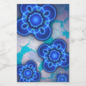 Blaues Licht Lebensmitteletikett (Einzelnes Label)