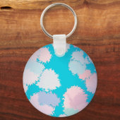 Blaues Licht Schlüsselanhänger (Rückseite)