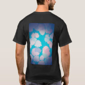 Blaues Licht T-Shirt (Rückseite)