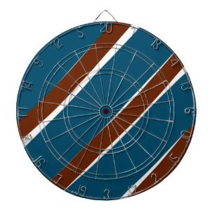 Blaues lila, kurvenförmiges Design Dartscheibe