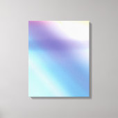 Blaues Lila Rosa und Gelbe Abstrakte Kunst Leinwan Leinwanddruck (Vorderseite)