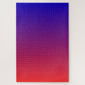 Blaues Lila Rotes Gradient Puzzle (Vertikal)