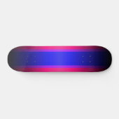 Blaues Lila und rosa Farbton: Benutzerdefiniertes Skateboard (Horizontal)