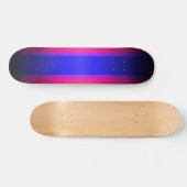 Blaues Lila und rosa Farbton: Benutzerdefiniertes  Skateboard (Horizontal)