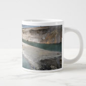 Blaues Loch Jumbo-Tasse (Rechts)