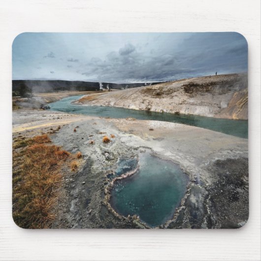 Blaues Loch Mousepad (Vorne)