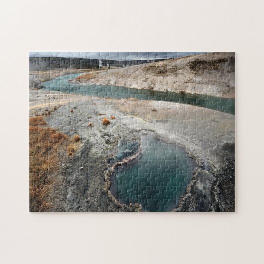 Blaues Loch Puzzle (Horizontal)