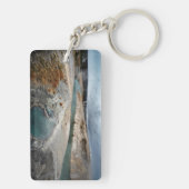 Blaues Loch Schlüsselanhänger (Rückseite)