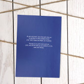 Blaues Logo, braun, Aqua Rustic Holiday Cards Karte