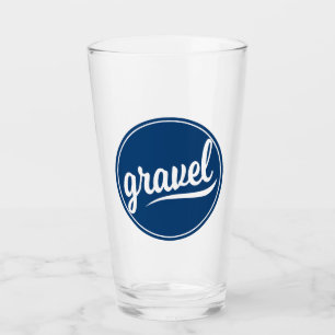 Blaues Logo für das Kies-Fahrrad Glas