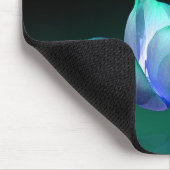 Blaues Lotus in voller Blüte, mousepad (Ecke)