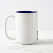 Blaues Mädchen 2 - Tasse (Links)