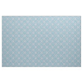 Blaues Mandala-Muster auf gestreiftem Hintergrund Stoff (Yard (91,4 cm))