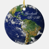 Blaues Marble_Peace auf Earth_Goodwill zu allen Keramikornament (Hinten)