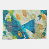 Blaues Margarita-Bar-Tuch Handtuch (Horizontal)