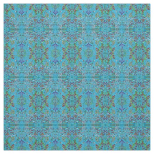 Blaues Marmormalerei-Muster-Gewebe Stoff (Muster)