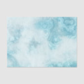 blaues Marmorpapier Seidenpapier (Vorderseite)