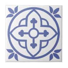 Blaues marokkanisches Kacheln 3