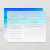 Blaues Meer (Vorne/Hinten)