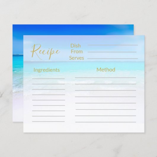 Blaues Meer (Vorne/Hinten)