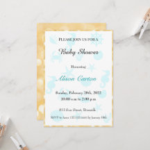 Blaues Meer - Babydusche