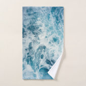 Blaues Meer Badhandtuch Set (Handtuch)