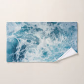Blaues Meer Badhandtuch Set (Handtuch)