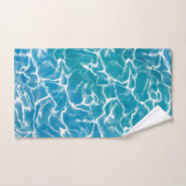 Blaues Meer Badhandtuch Set (Handtuch)