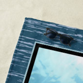 Blaues Meer beim Tauchen Strandtuch (Beispiel)