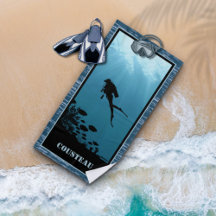 Blaues Meer beim Tauchen