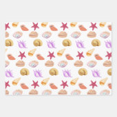 Blaues Meer Geschenkpapier Set (Vorderseite)