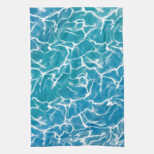 Blaues Meer* Geschirrtuch (Vertikal)