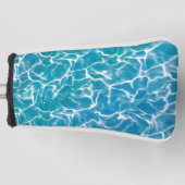 Blaues Meer* Golf Headcover (Vorderseite)